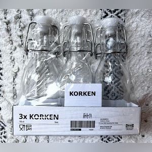 Korken Glass Bottle Set
